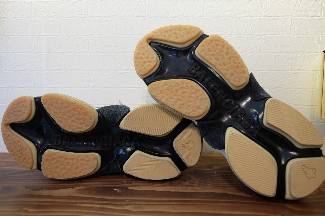 バレンシアガ ソール補強完成