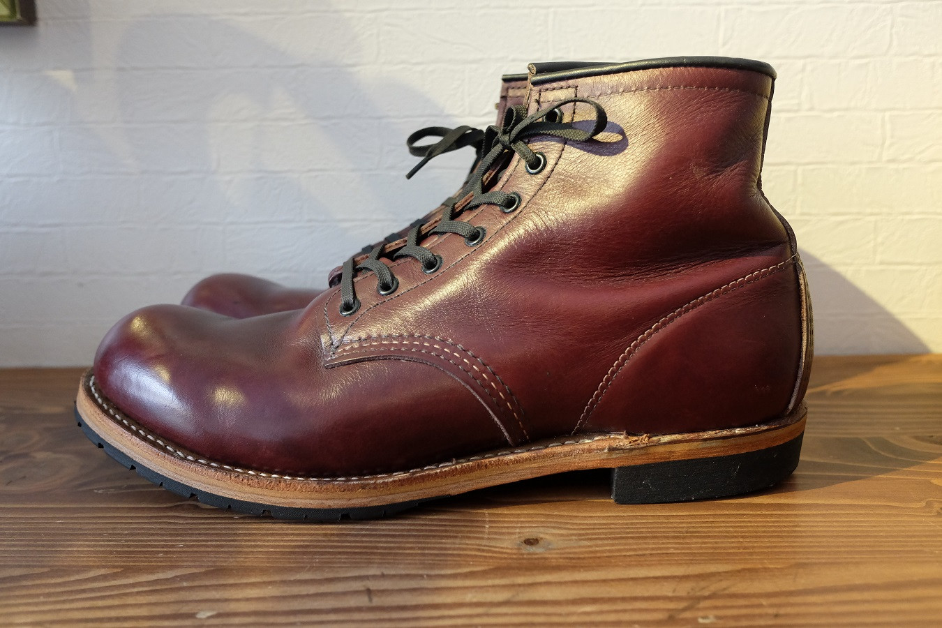 REDWING(レッドウイング)ベックマン修理｜加水分解 Vibram(ビブラム)2333にて交換