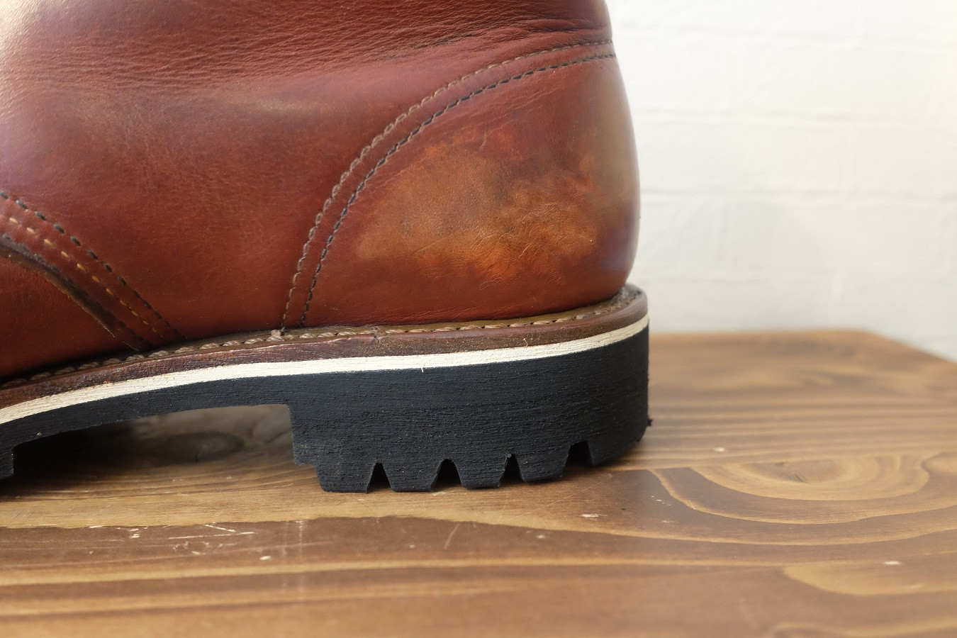 ビブラム132ソール カカト部分