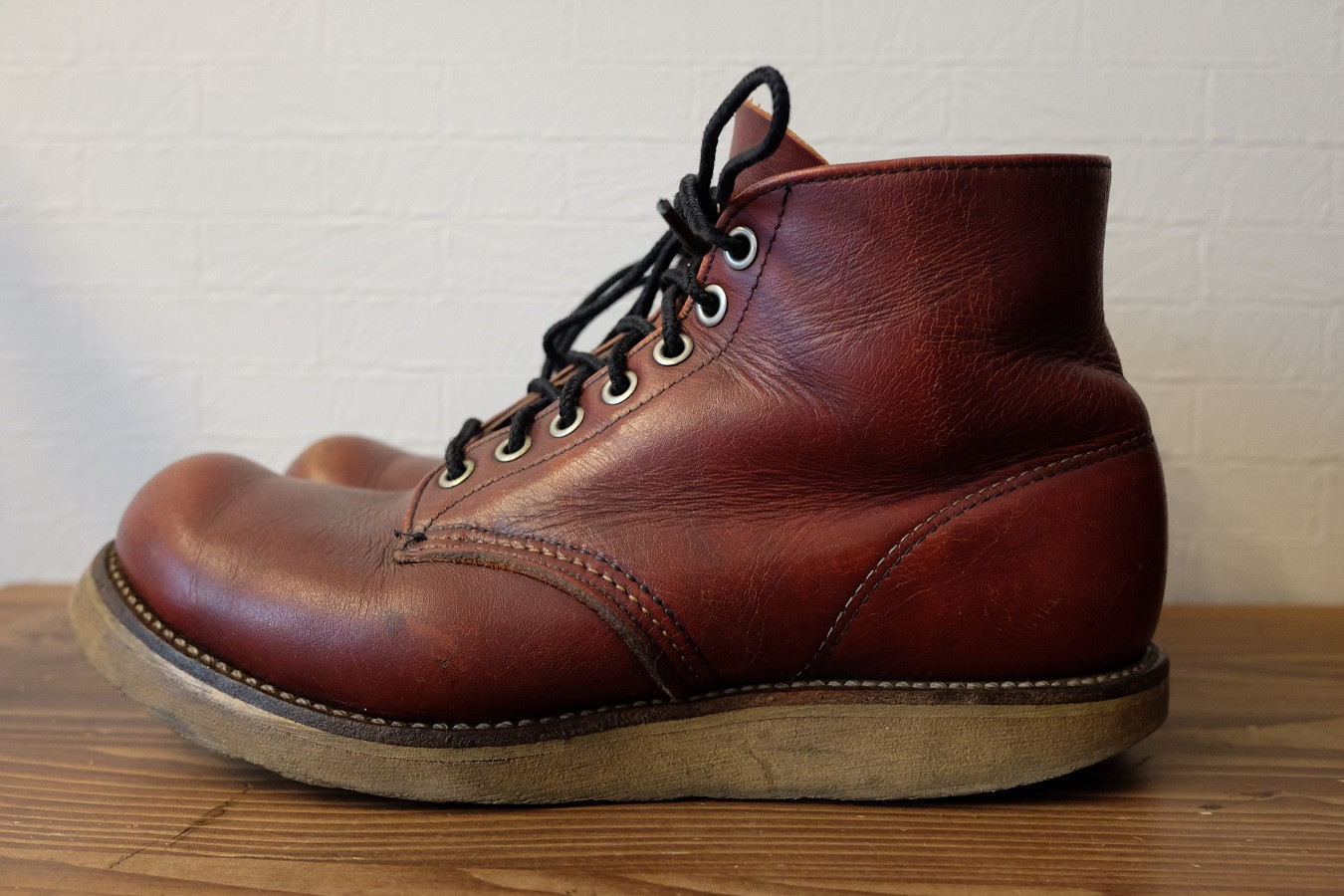 REDWING(レッドウイング)半円犬タグ｜ダイナイトソールへカスタム修理
