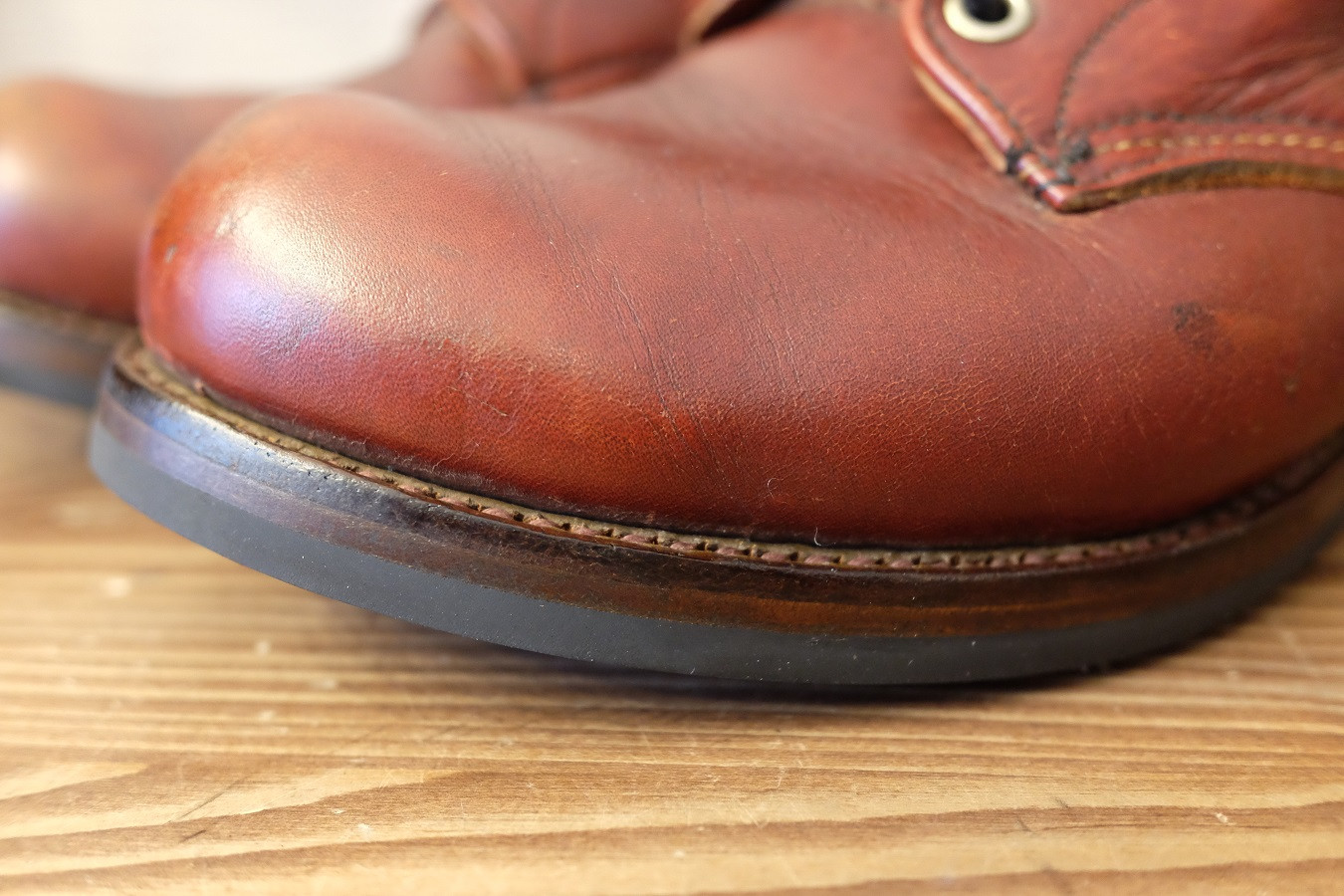 レザーミッドソール