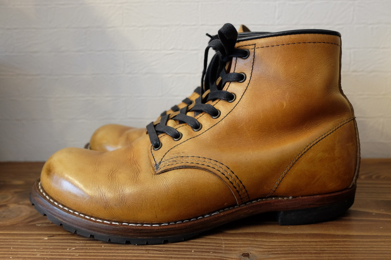 ベックマンブーツ 修理完了後