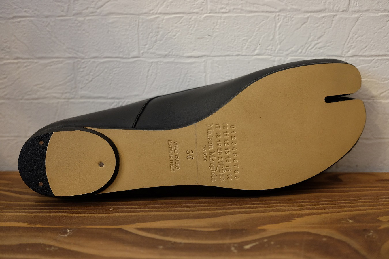 メゾンマルジェラ Tabi バレリーナシューズ｜裏張り補強しました