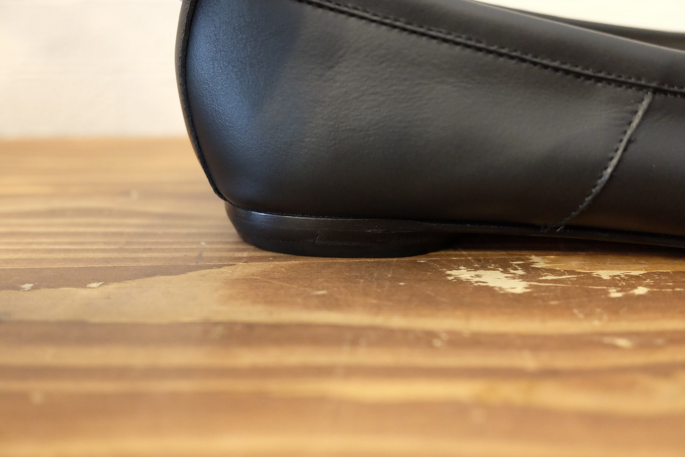 横から見たカカト部分