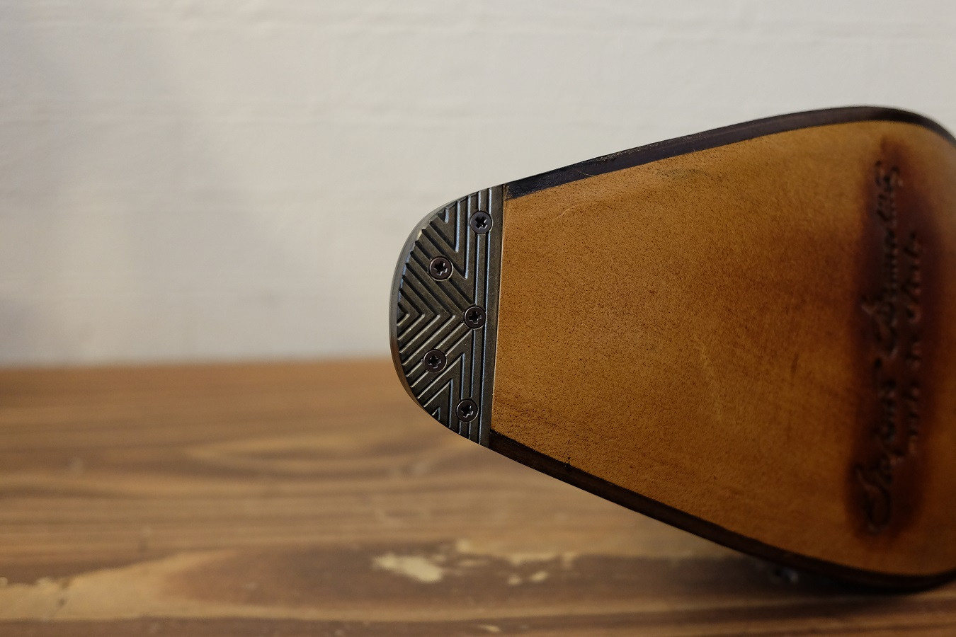 日本製トゥスチール取付後