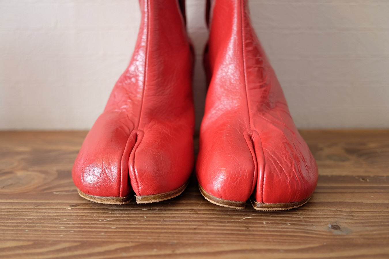 マルジェラ タビブーツ つま先