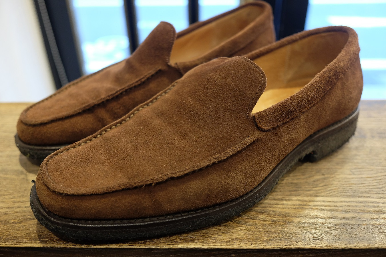 チーニー｜クレープソールからビブラムソールへカスタム 岡山靴修理