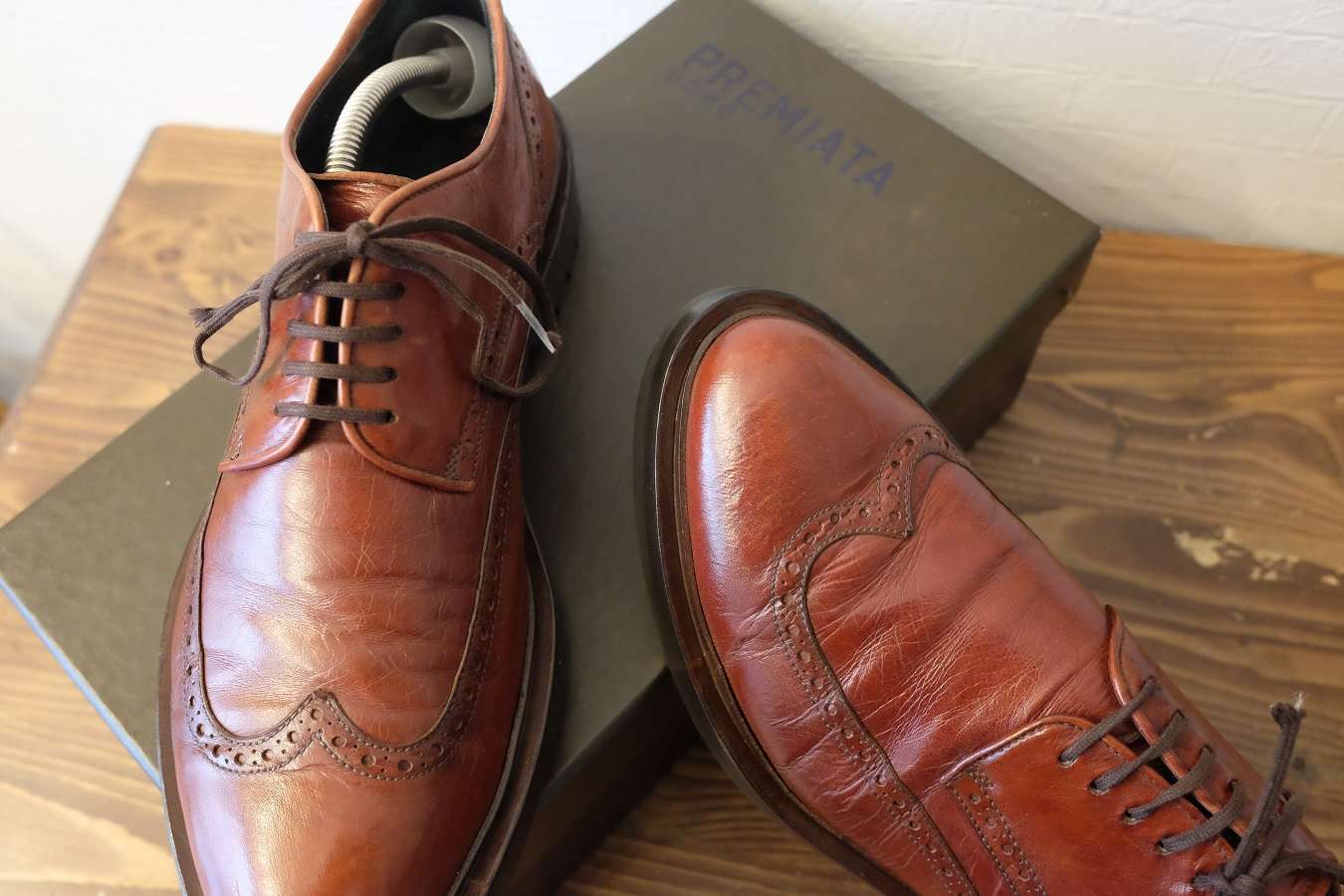 プレミアータ｜クレープソールをコマンドソールに交換 岡山 靴修理専門