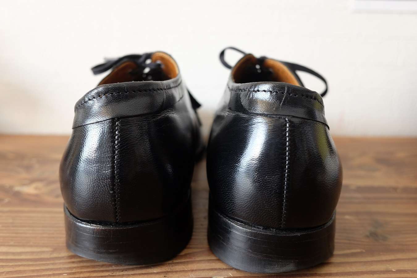 両足当て革補強
