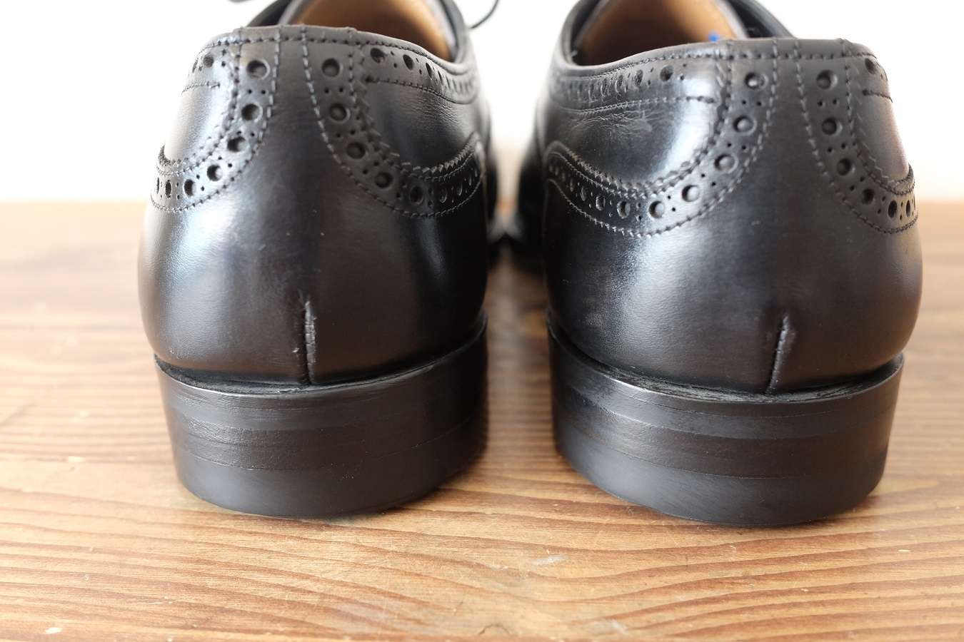 仕上がったカカト