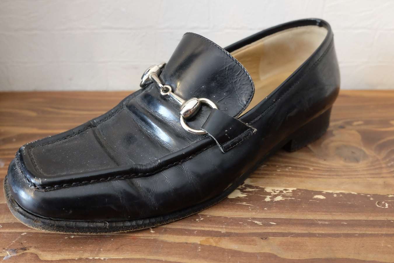 GUCCI(グッチ)｜婦人靴ビットローファーをレザーオールソール交換