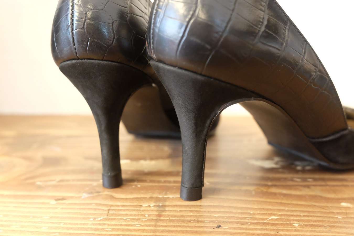 スエード 巻革交換