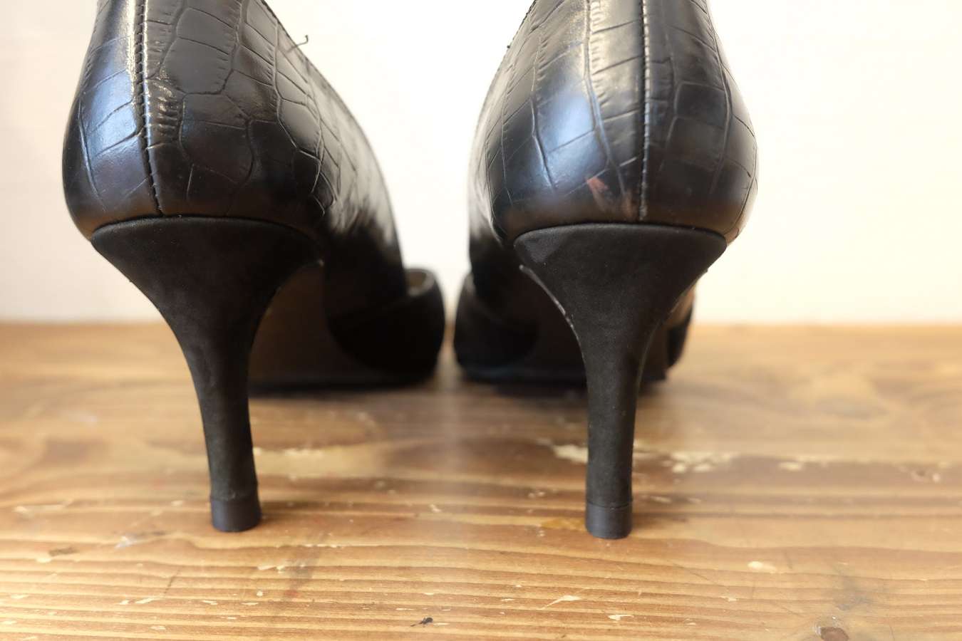 スエード巻革交換