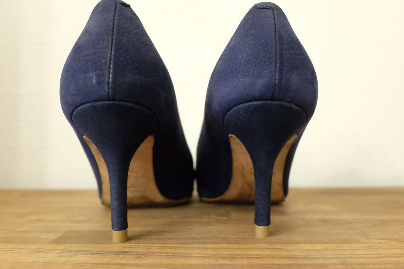 新しく巻き直したヒール