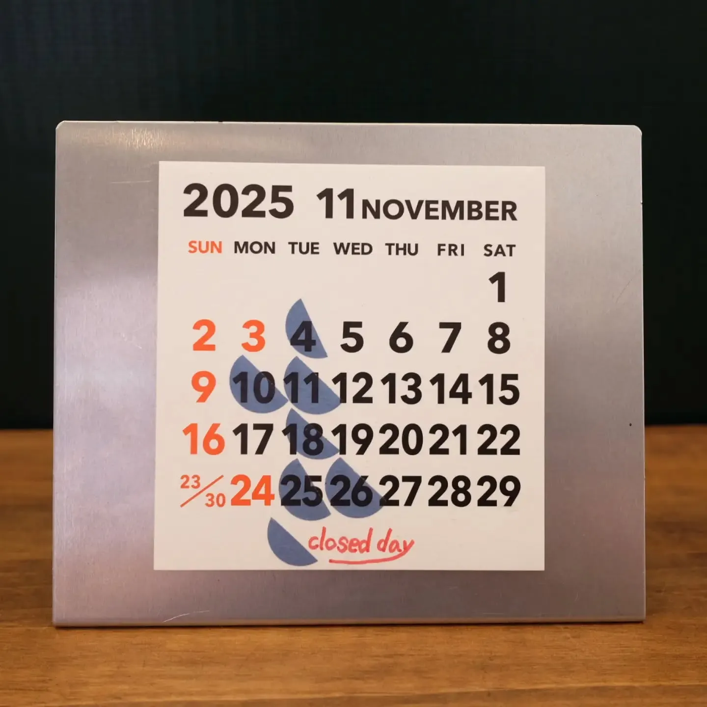 【kobbit 店休日のお知らせ】