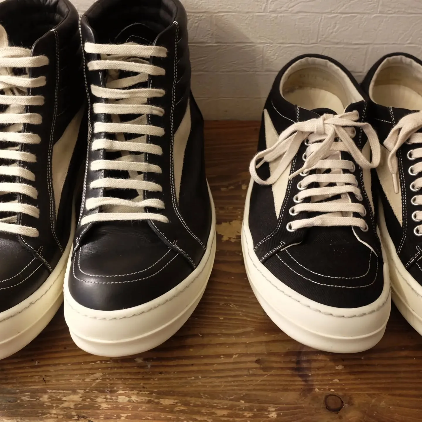 Rick Owens（リックオウエンス）の「コバの黒ずみ」諦...