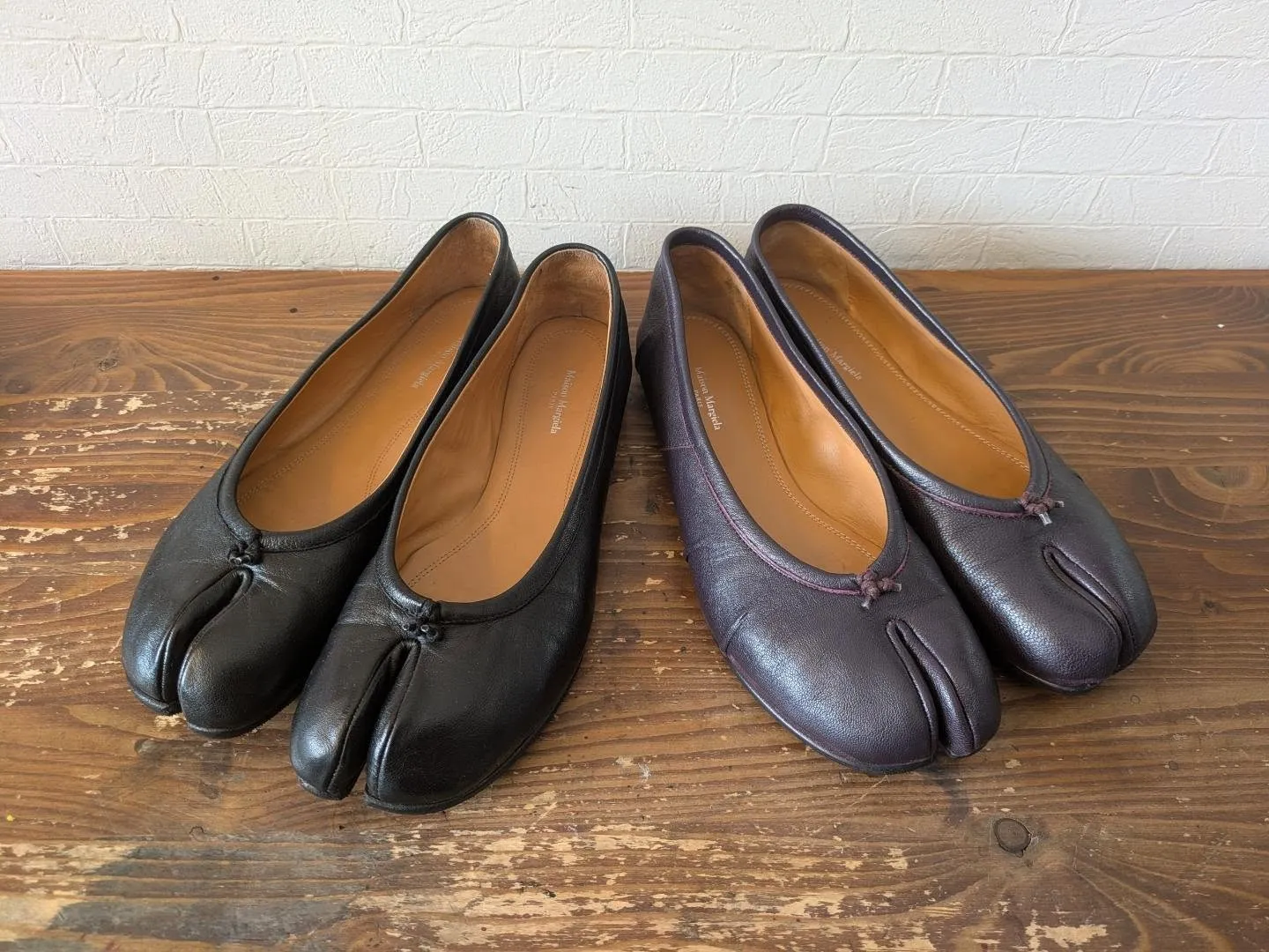 【マルジェラタビブーツこはぜ外れ改善修理】