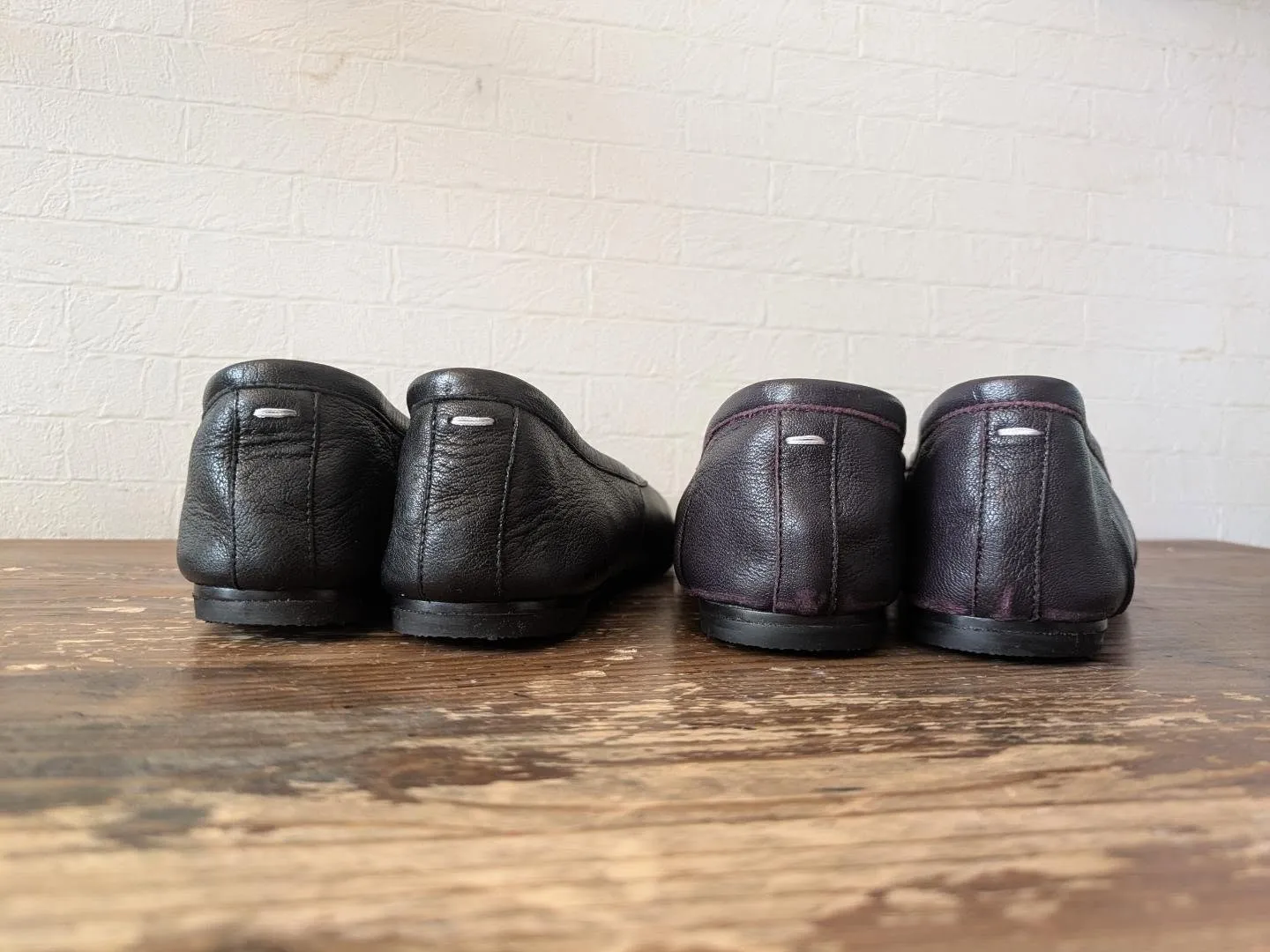 【マルジェラタビブーツこはぜ外れ改善修理】