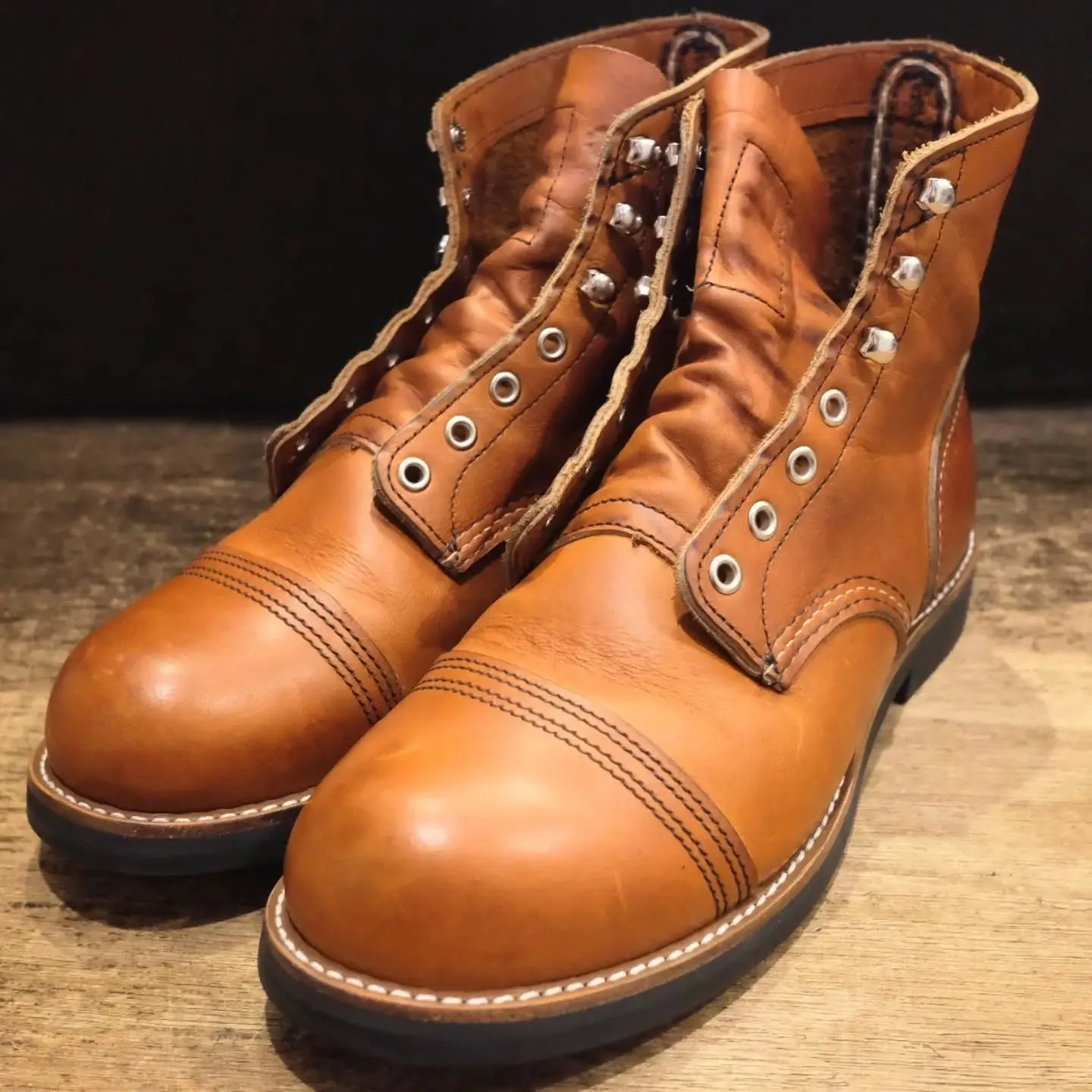 レッドウィング アイアンレンジャー ビブラム430でイメチェ...