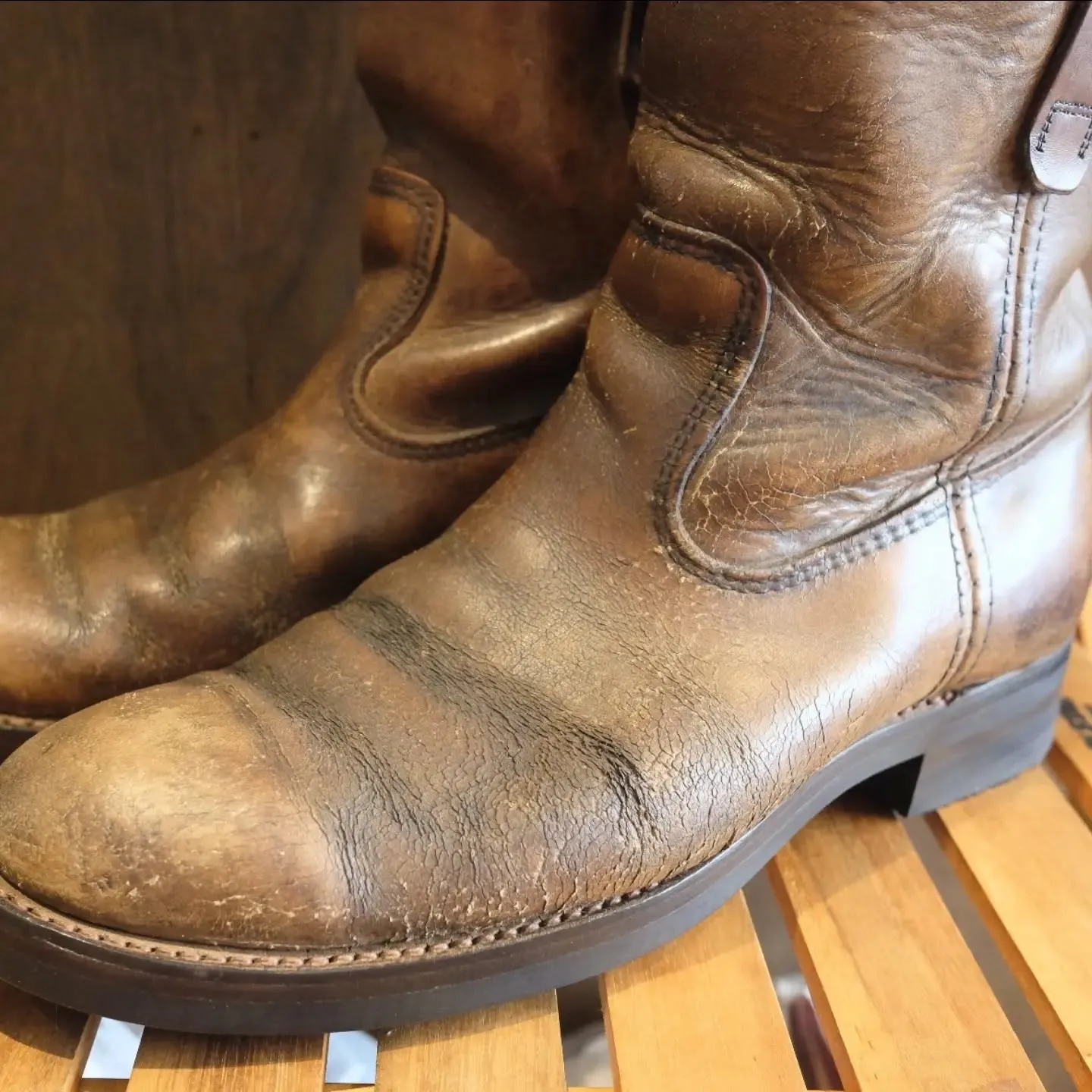 レッドウイング ペコス ビブラム430オールソール