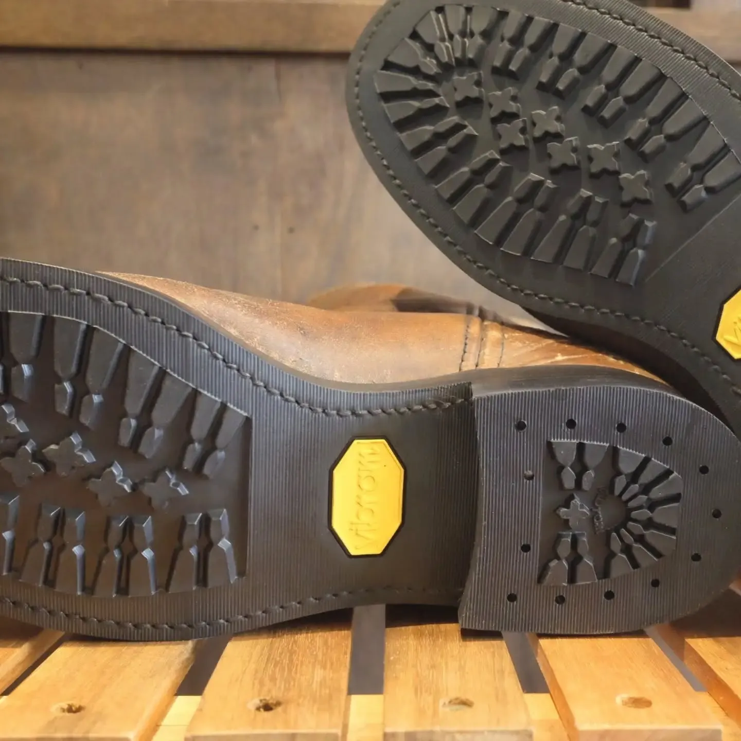 レッドウイング ペコス ビブラム430オールソール