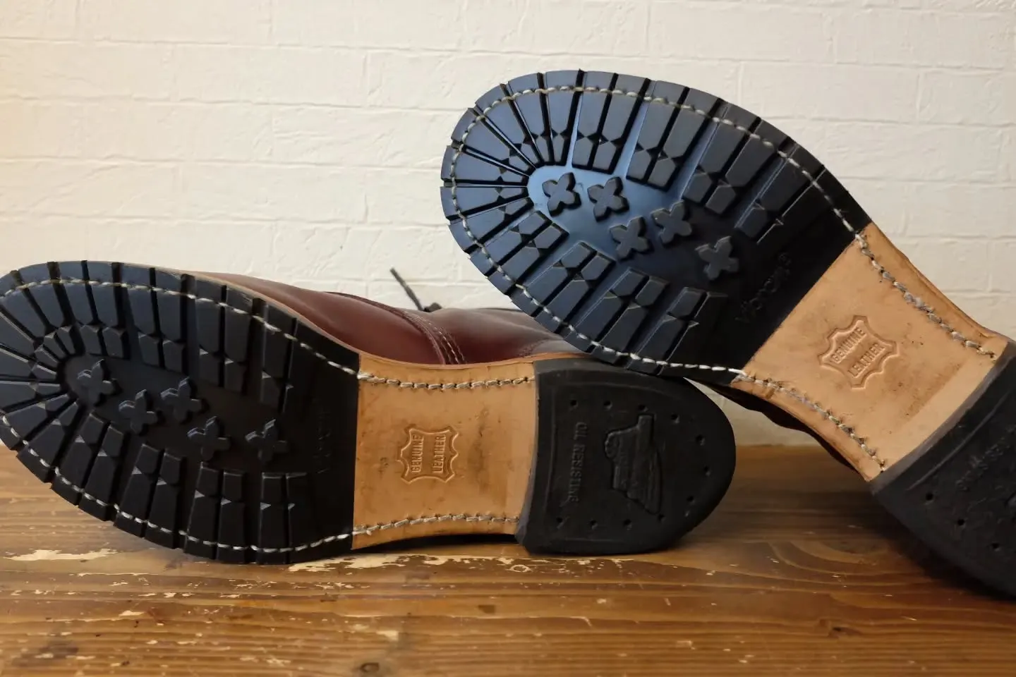 レッドウィング「ベックマン9011」ハーフソール張替え