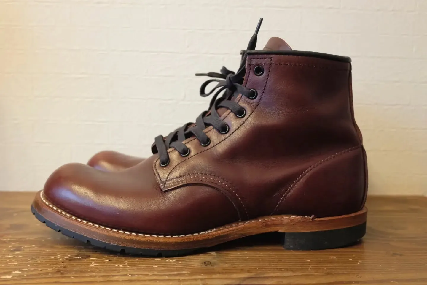 レッドウィング「ベックマン9011」ハーフソール張替え