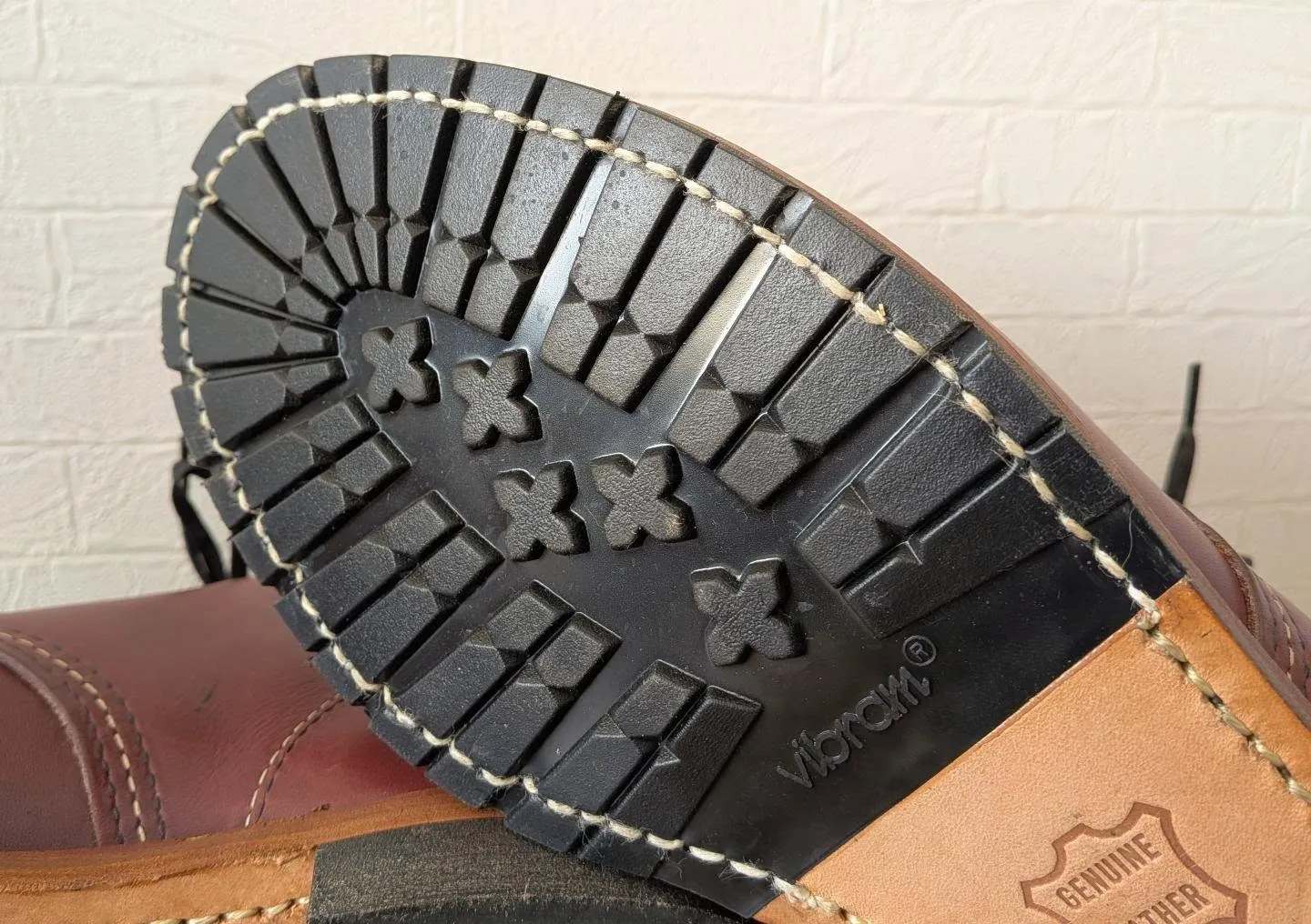 【RED WING ベックマン】旧モデルのハーフソール加水分...
