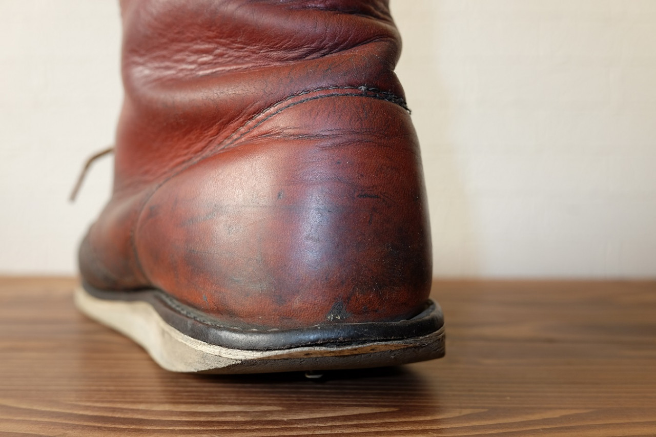 REDWING カカト擦り減り