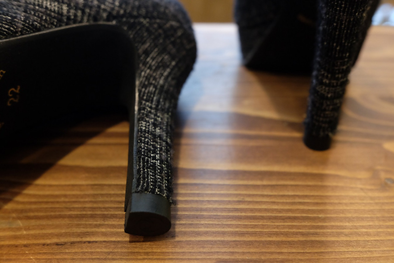 カカトゴム交換済