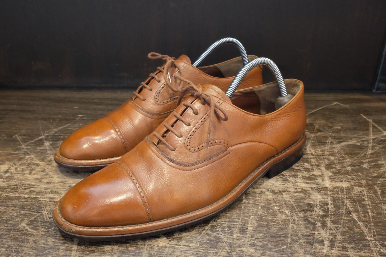 紳士革靴メンテナンス